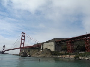 The Golden Gate Bridge in San Francisco, CA.