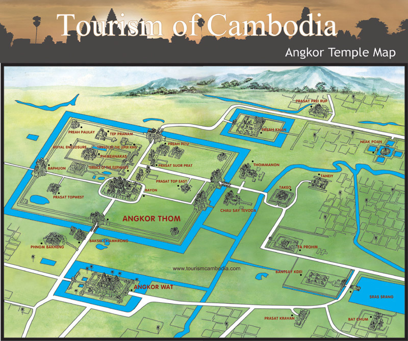 angkor map