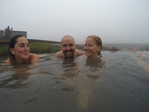 hot spring in iceland